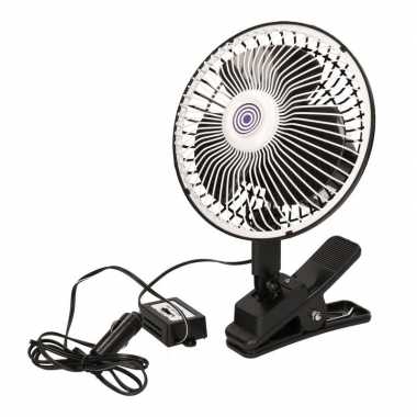 2x auto ventilatoren met 12v aansluiting