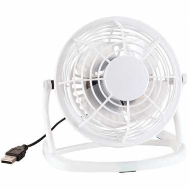 Mini ventilator wit usb 14 cm