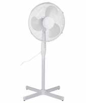 Staande ventilator wit 40 cm