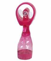 Waterspray ventilator roze 28 cm